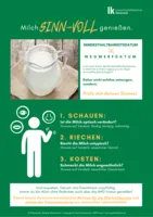 Poster: Milch Sinn-voll genießen (nur zum Download)