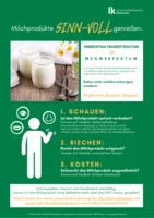 Poster: Milchprodukte Sinn-voll genießen (nur zum Download)