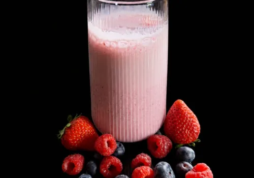 Beeren-Milchshake