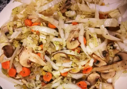 Chinakohl-Wok